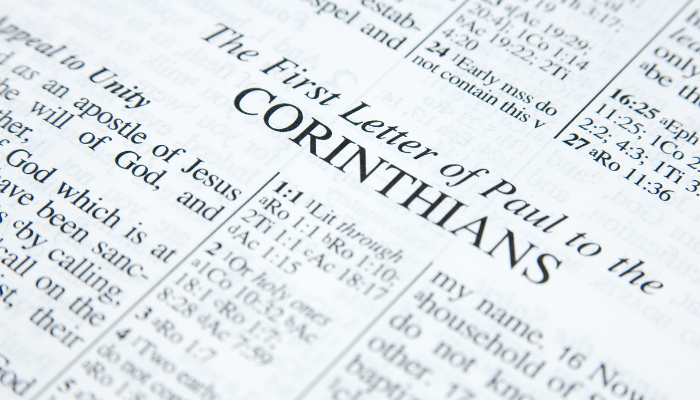 First Christian Church of Bristol VA, Book of Corinthians